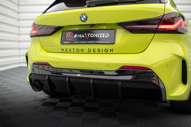 Diffuser V.3 för BMW 1-serie M-Paket/128ti F40 (enkelt ändrör på ena sidan)