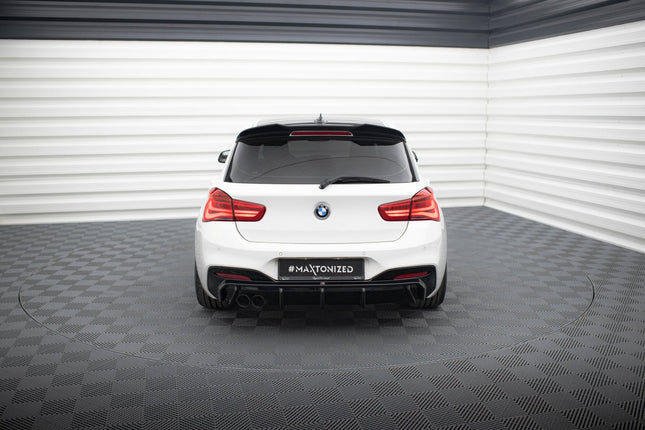 Diffuser V.3 för BMW 1-serie M-Paket F20 Facelift (dubbla ändrör på ena sidan)