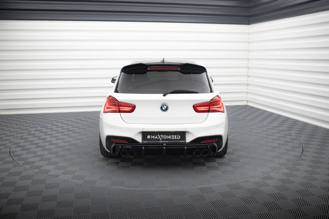 Diffuser V.3 för BMW 1-serie M-Paket/M140i F20 Facelift (dubbla ändrör på båda sidor)