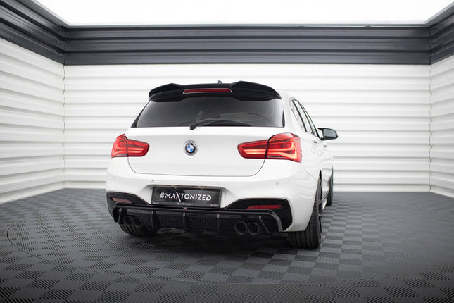 Diffuser V.3 för BMW 1-serie M-Paket/M140i F20 Facelift (dubbla ändrör på båda sidor)