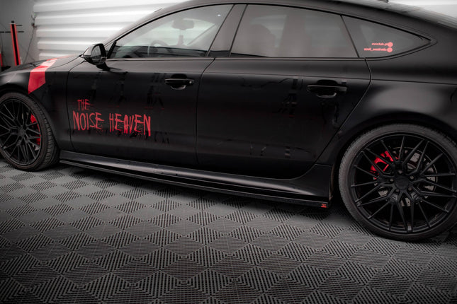 Sidokjolar för Audi A7 RS7-look C7