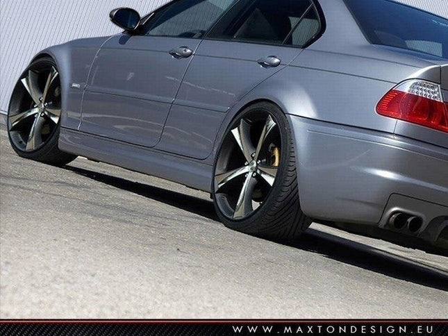 Sidokjolar för BMW 3-serie E46 4-dörrars Sedan (M3-look)