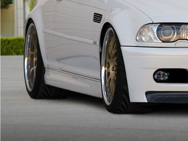 Sidokjolar för BMW 3-serie E46 Coupé/Cabriolet (M3-look)
