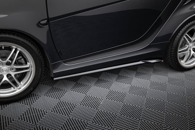 Sidokjolar för Brabus Smart Fortwo C451 Facelift