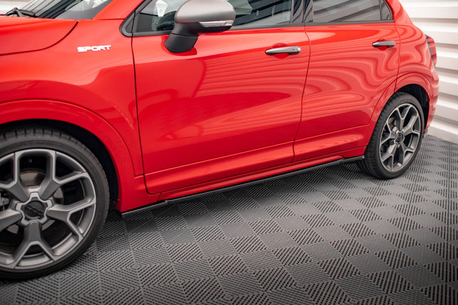 Sidokjolar för Fiat 500X Sport MK1 Facelift