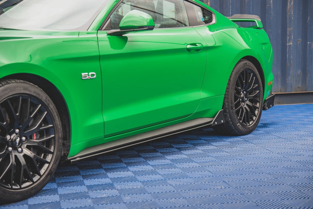 Sidokjolar med flaps för Ford Mustang GT MK6 Facelift