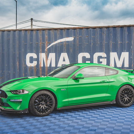 Sidokjolar med flaps för Ford Mustang GT MK6 Facelift