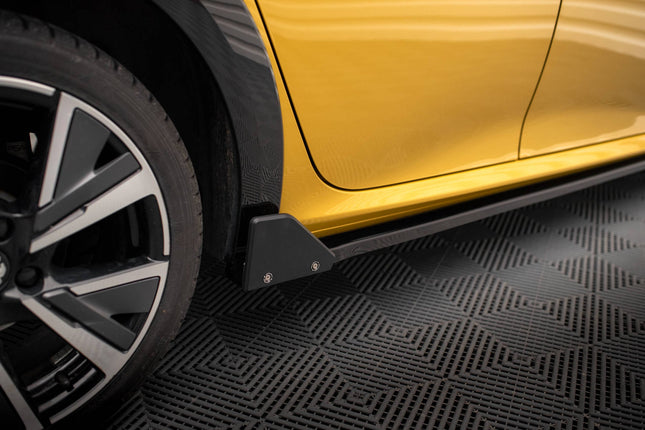 Sidokjolar med flaps för Peugeot 208 GT MK2