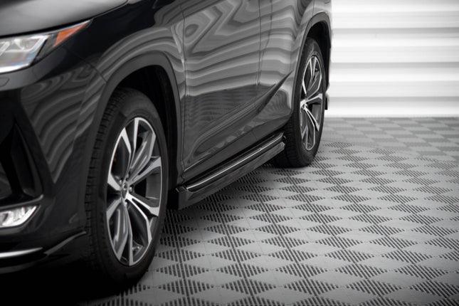 Sidokjolar för Lexus RX MK4 Facelift (för bil med originaltrappsteg)