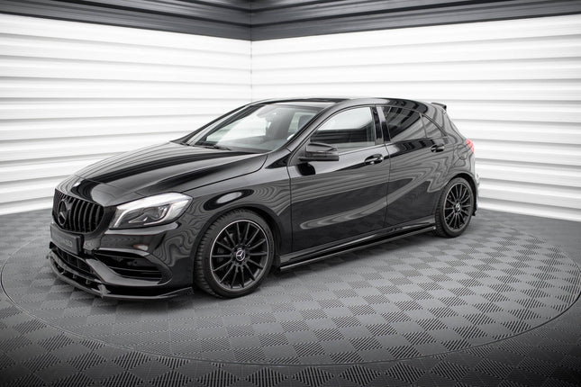 Sidokjolar för Mercedes A-Klass AMG-Line W176 Facelift