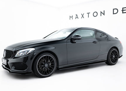 Sidokjolar för Mercedes C-Klass Coupé AMG-Line C205
