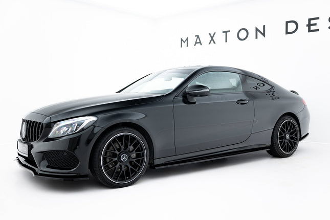 Sidokjolar för Mercedes C-Klass Coupé AMG-Line C205