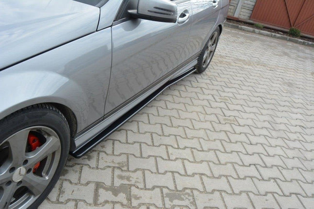 Sidokjolar för Mercedes C-Klass AMG-Line W204/S204