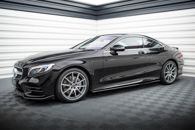 Sidokjolar för Mercedes S-Klass Coupé AMG-Line C217 Facelift