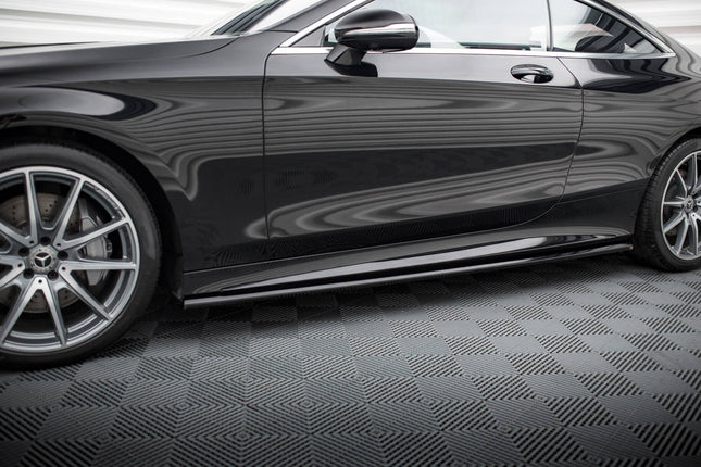 Sidokjolar för Mercedes S-Klass Coupé AMG-Line C217 Facelift
