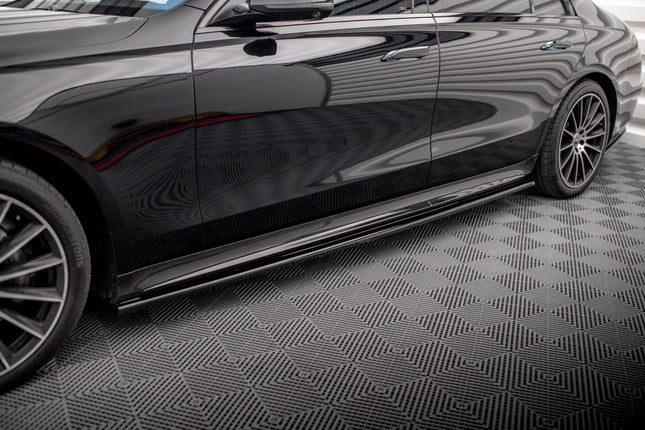 Sidokjolar för Mercedes S-Klass Lång AMG-Line V223