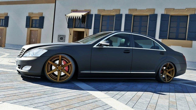 Sidokjolar för Mercedes S-Klass W221 Lång