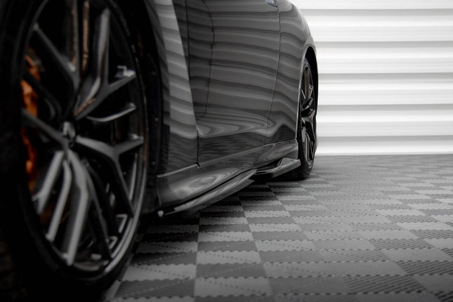 Sidokjolar för Nissan GTR R35 Facelift
