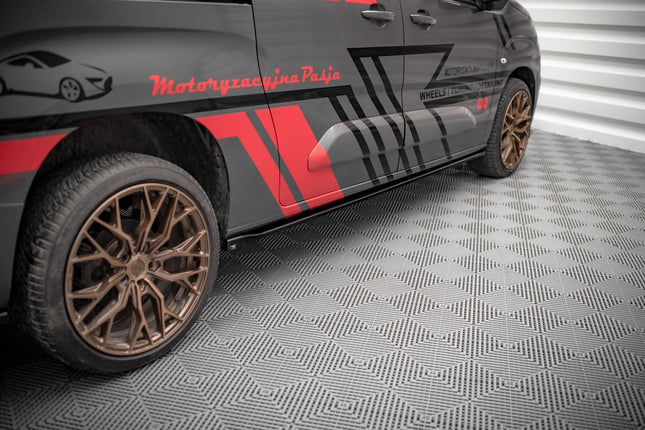 Sidokjolar för Peugeot Partner Maxi MK3
