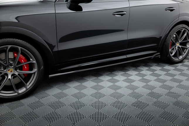 Sidokjolar V.2 för Porsche Cayenne Sport Design/Turbo SUV/Coupé MK3/MK3 Facelift