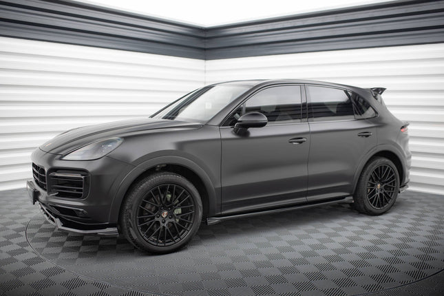 Sidokjolar V.1 för Porsche Cayenne Sport Design/Turbo SUV/Coupé MK3/MK3 Facelift