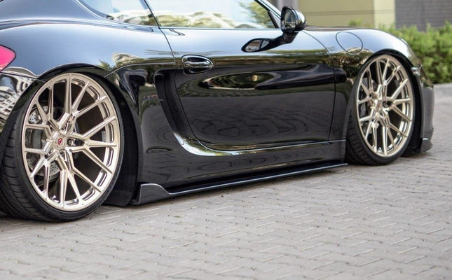 Sidokjolar för Porsche Cayman MK2 981C