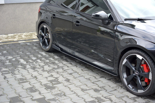 Sidokjolar Racing V.2 för Audi RS3 Sportback 8V Facelift
