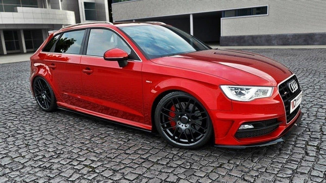 Sidokjolar V.1 för Audi A3 S-Line Sportback/S3 8V/8V Facelift