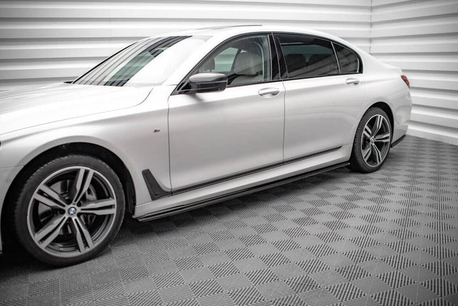 Sidokjolar V.1 för BMW 7 Lång M-Paket G12