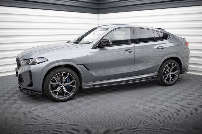 Sidokjolar V.1 för BMW X6 M-Paket G06 Facelift