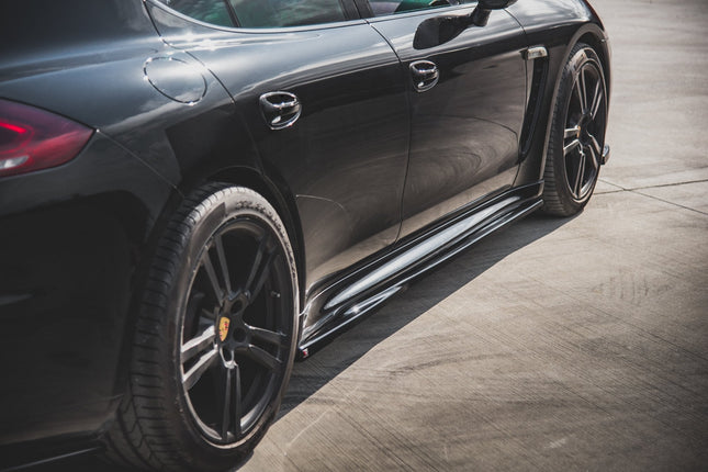 Sidokjolar V.1 för Porsche Panamera Turbo 970 Facelift