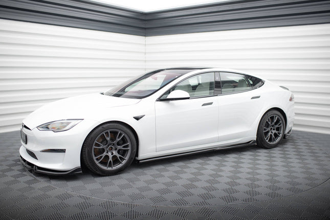 Sidokjolar V.1 för Tesla Model S Plaid MK1 Facelift