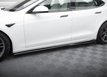 Sidokjolar V.1 för Tesla Model S Plaid MK1 Facelift