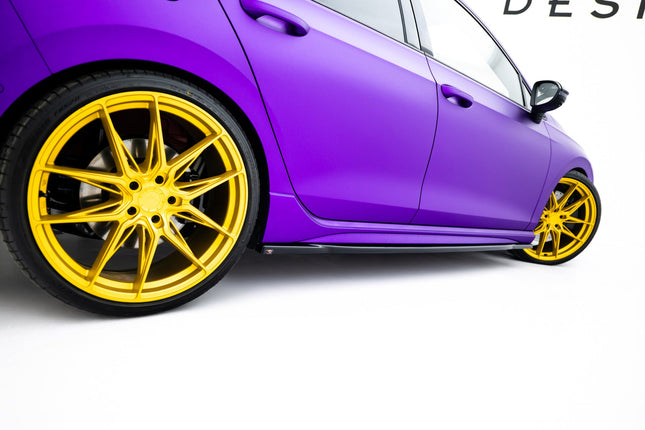 Sidokjolar V.1 för VW Golf R Hatchback MK8 Facelift