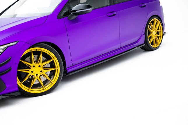 Sidokjolar V.1 för VW Golf R Hatchback MK8 Facelift