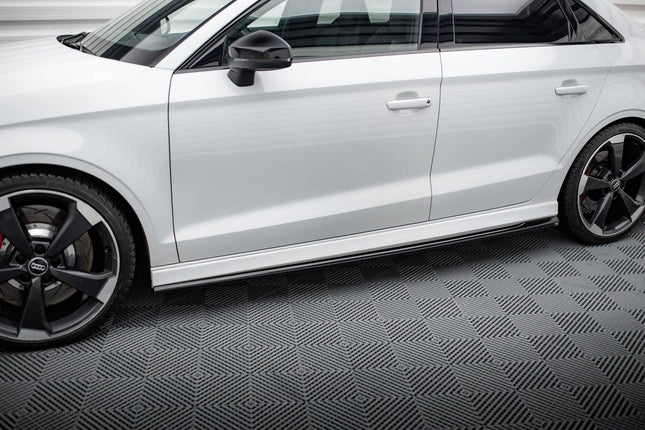 Sidokjolar V.2 för Audi RS3 Sedan 8V Facelift