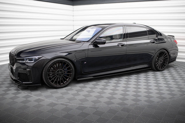 Sidokjolar V.2 för BMW 7 Lång M-Paket G12