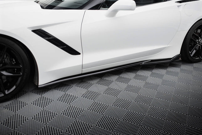 Sidokjolar V.2 för Chevrolet Corvette Stingray C7