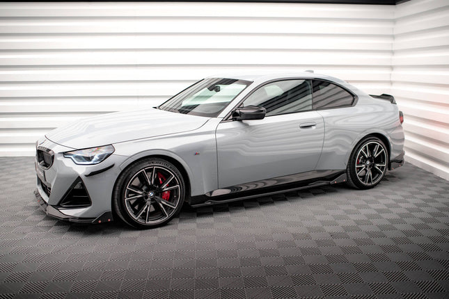 Sidokjolar V.2 med flaps för BMW 2-serie Coupé M-Paket/M240i G42