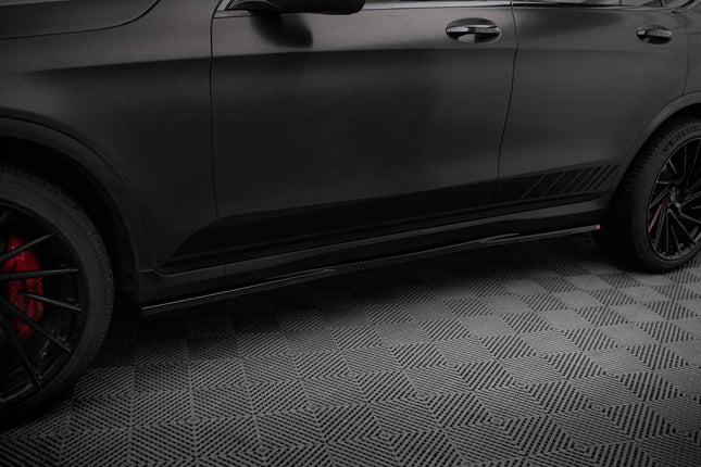 Sidokjolar V.2 för Mercedes GLC Coupé AMG-Line C253