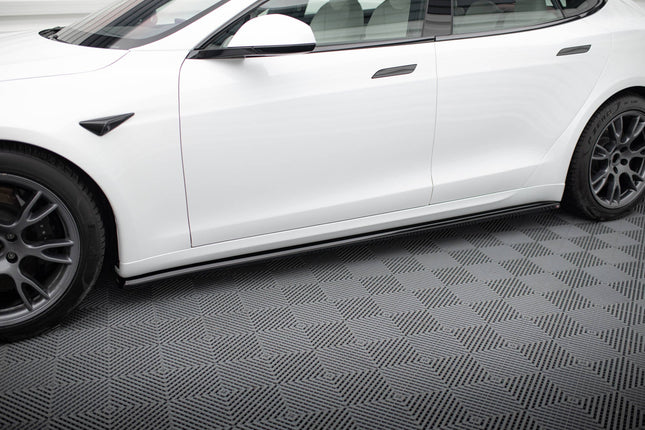 Sidokjolar V.2 för Tesla Model S Plaid MK1 Facelift