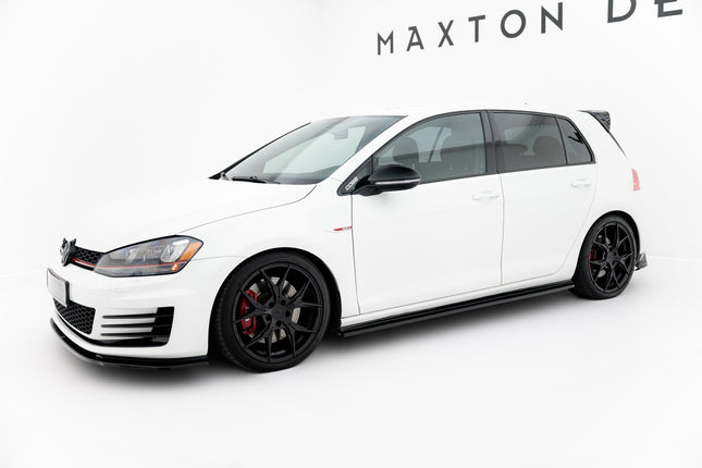 Sidokjolar V.2 för VW Golf GTI/GTD MK7/MK7 Facelift (smal)