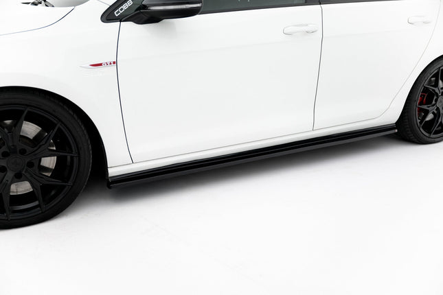 Sidokjolar V.2 för VW Golf GTI/GTD MK7/MK7 Facelift (smal)