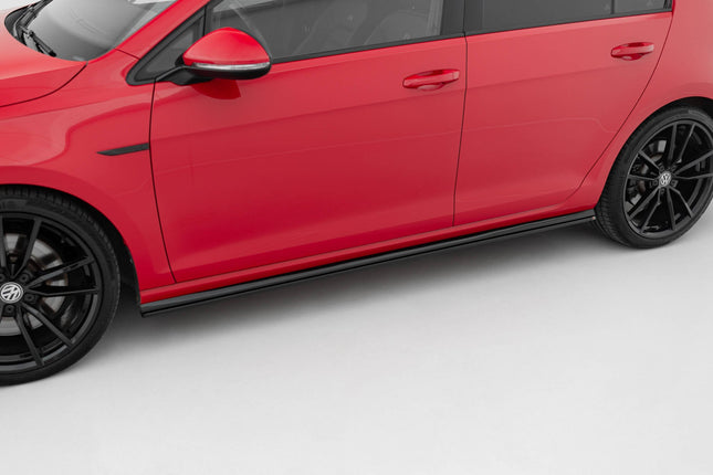 Sidokjolar V.2 för VW Golf R/R-Line MK7 Facelift