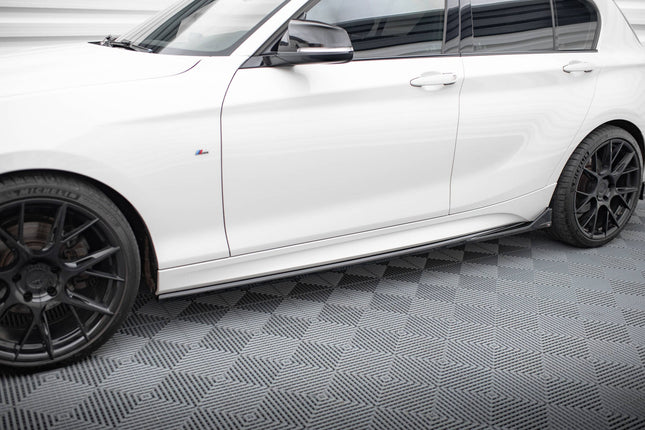 Sidokjolar V.3 CSL-look för BMW 1-serie M-Paket/M140i F20 Facelift
