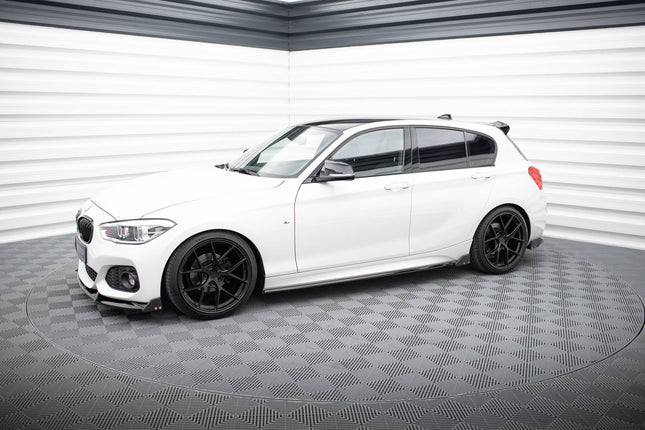 Sidokjolar V.4 med flaps för BMW 1-serie M-Paket/M140i F20 Facelift