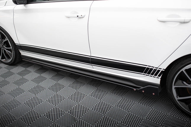 Sidokjolar V.5 med flaps för Hyundai I30 N/N-Line Hatchback/Fastback MK3/MK3 Facelift