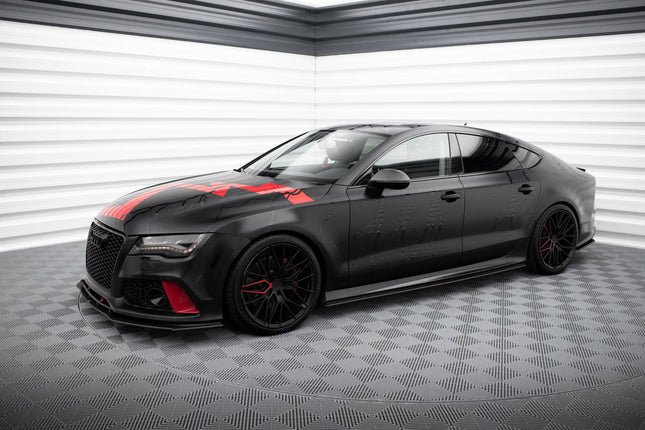 Sidokjolar Street Pro för Audi A7 RS7-look C7