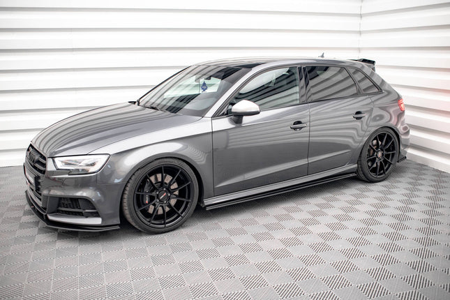 Sidokjolar Street Pro för Audi A3 S-Line Sportback/S3 8V Facelift
