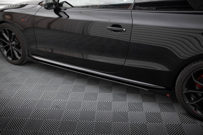 Sidokjolar Street Pro med flaps för Audi A5/A5 S-Line/S5 Coupé/Cabriolet 8T/8T Facelift